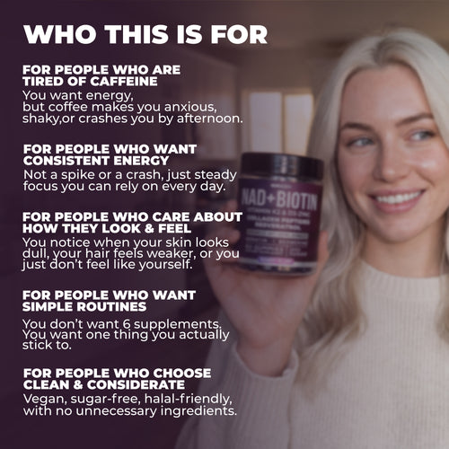 NuraGen Berry Bliss Gummies | Collagen + Biotin + NAD+